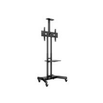 M Public Floorstand Basic 150 -teline videoneuvottelujärjestelmälle, sis. hyllyn ja kamerapidikkeen,