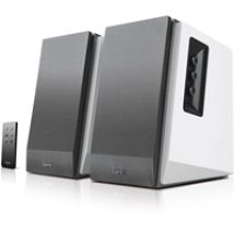 R1700BT -hyllykaiuttimet, Bluetooth 5.1, valkoinen/hopea