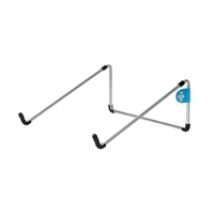 R-Go Steel Basic Laptop Stand, kannettavan tietokoneen teline, hopea