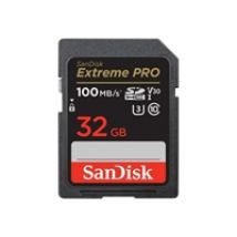 32GB Extreme Pro, SDHC -muistikortti, UHS-I V30 U3, 100/90 MB/s