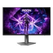 27" AG276QZD2, 240Hz QHD OLED-pelimonitori, musta/harmaa