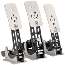 Sim Pedals Sprint - 3-Pedal Set, musta