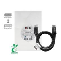 DisplayPort 1.4 -näyttökaapeli, HBR3, 1m, musta