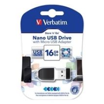 16GB Store'N'Go Nano, USB 2.0