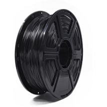 Flexible PLA 3D Filament -tulostuslanka, 1,75mm, 1kg, musta