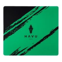 HAVU Mousepad - KUUSI, pelihiirimatto, L, musta/vihreä