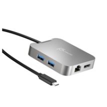 4K60 Elite USB-C PD Multi-Port -adapteri, hopea