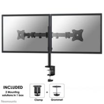 10-30" x2 Select monitor desk mount, -pöytäteline kahdelle näytölle, musta