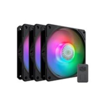 SickleFlow 120 ARGB 3in1, 120mm PWM-laitetuuletinsarja, musta/läpikuultava