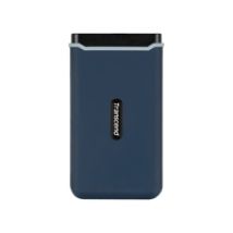 500GB ESD370C Portable SSD, ulkoinen SSD-levy, USB 3.1 Gen2, laivastonsininen