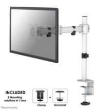 10-30" Select monitor desk mount, -pöytäteline näytölle, valkoinen