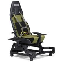 Flight Seat Pro Boeing Military Edition -lentoistuin, musta/oliivinvihreä