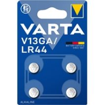 V13GA/LR44 -paristo, 4kpl