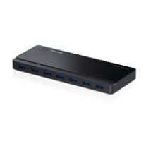 3.0 USB-A -hubi, 7x USB-A, musta