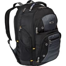 16" Drifter Laptop Backpack, kannettavan tietokoneen reppu, musta