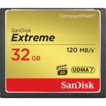 32GB Extreme CompactFlash -muistikortti, 120/85 MB/s