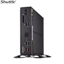 XPC slim DS10U, MiniPC -barebone, musta