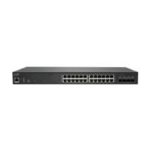 Switch SWS14-24FPOE, hallinnoitu PoE+ -kytkin, 1U, musta