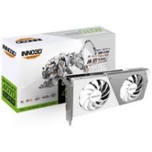 GeForce RTX 4070 SUPER TWIN X2 OC WHITE -näytönohjain, 12GB GDDR6X