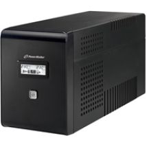 PowerWalker VI 1500 LCD, UPS-laite, musta