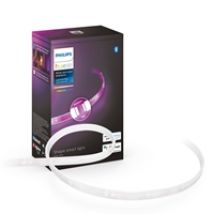 Hue White and Color Ambiance Lightstrip Plus V4 -jatkopala, 1m