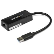 Gigabit Ethernet -verkkoadapteri, 3.2 Gen1 USB-A, musta