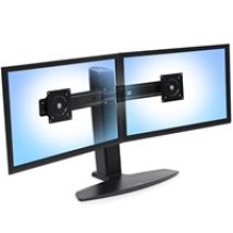 =24" x2 Neo-Flex Dual LCD Monitor Lift Stand, -pöytäteline kahdelle näytölle