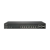 Switch SWS12-10FPOE, hallinnoitu PoE+ -kytkin, musta