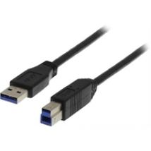 3.2 Gen1 USB-A - USB-B -kaapeli, 3m, musta