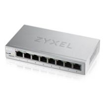 GS1200-8, 8-porttinen verkkohallittava Gigabit -kytkin, harmaa