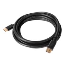 DisplayPort 1.4 -näyttökaapeli, HBR3, 4m, musta