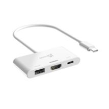 3.2 Gen1 USB-C 3-in-1 -telakka, valkoinen