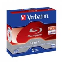 BD-RE DL 50GB, 2x, jewel case, 5kpl