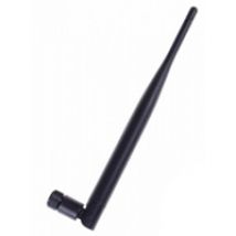 2,4 GHz ympärisäteilevä Wi-Fi -antenni, RP-SMA, 5 dBi, musta