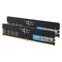 64GB (2 x 32GB) DDR5 4800MHz, CL40, 1.10V, musta