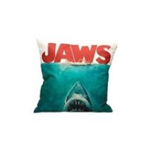 Jaws Pillow Poster Collage 40 cm -sisustustyyny