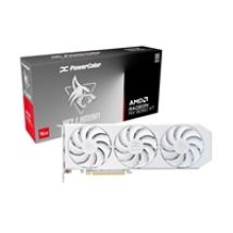 Radeon RX 9060 XT Hellhound Spectral White -näytönohjain, 16GB GDDR6