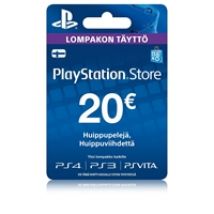 PlayStation Network Card 20 EUR PSN-latauskortti