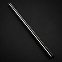 None Chamfer Brass Hard Tubing 12mm -messinkiputki, 500mm, Black Sparkle