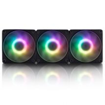 Mercury AM120S - Triple Pack, 120mm PWM-laitetuuletinsarja, musta