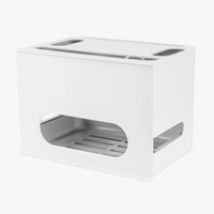 Box M WiFi-reititin ja kaapelinhallintalaatikko, valkoinen