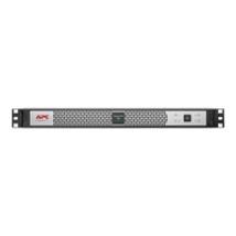 Smart-UPS C Lithium Ion SCL500RMI1UC, räkkiasennettava UPS-laite, 500VA, 1U, musta/hopea