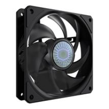 SickleFlow 120, 120mm PWM-laitetuuletin, musta/läpikuultava