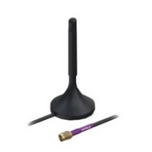 Mobile Magnetic SMA -antenni, musta