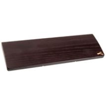 Wooden Keyboard Wrist Rest - Compact, puinen näppäimistörannetuki, Onyx