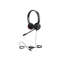 EVOLVE 30 II Stereo MS -kuulokkeet mikrofonilla, USB/3.5mm, musta