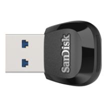 MobileMate microSD UHS-1 -kortinlukija, 3.0 USB-A, musta