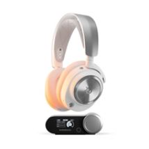 Arctis Nova Pro Wireless White, langattomat pelikuulokkeet mikrofonilla, valkoinen