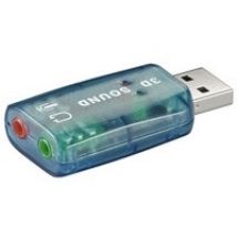 Äänikortti, USB 2.0, 2x 3,5mm