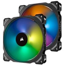 ML140 PRO RGB, 140mm Magnetic Levitation RGB PWM -laitetuuletin, 2-pack